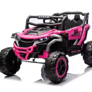 Masinuta electrica cu telecomanda pentru copii Nichiduta Racing Speed Pink