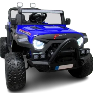 Masinuta electrica cu telecomanda pentru copii R-Sport X16 Albastru 110x70x68 cm