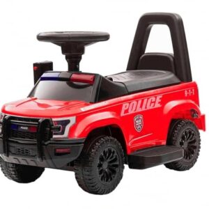 Masinuta electrica de politie Kinderauto Police 30W 6V cu megafon si music player