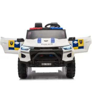 Masinuta electrica de politie pentru 2 copii
