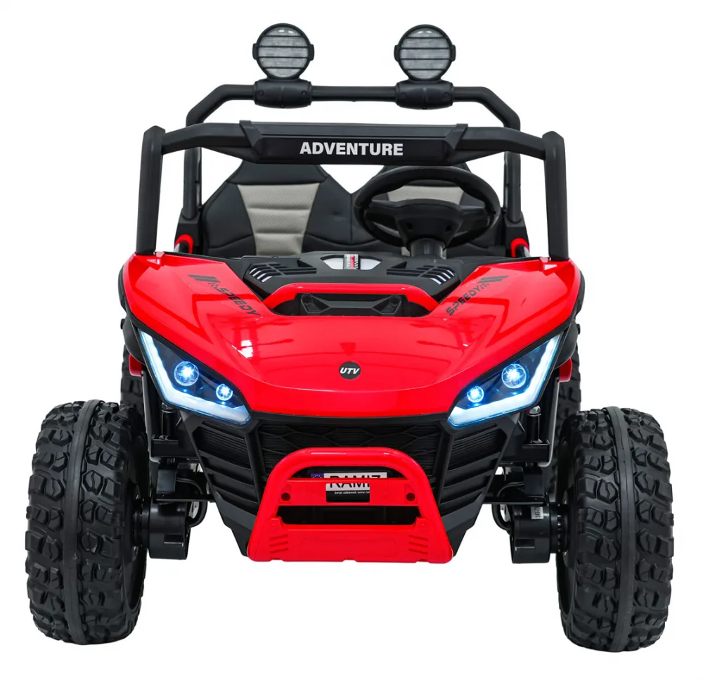 Masinuta electrica de teren 4x4 pentru copii Buggy Red