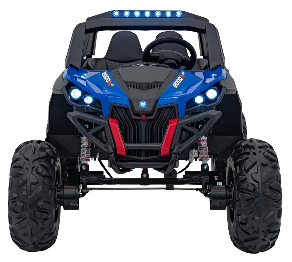Masinuta electrica de teren 4x4 pentru copii UTV-MX 2000N blue
