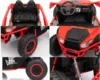 Masinuta electrica de teren pentru 2 copii Nichiduta UTV 4x4 Red