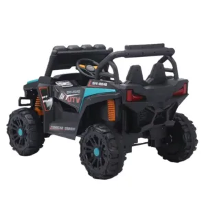 Masinuta electrica de teren pentru copii Nichiduta UTV Off Road Lake Green cu telecomanda 2.4G