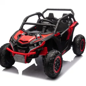 Masinuta electrica pentru 2 copii Nichiduta Super Truck UTV Go Red cu telecomanda 2.4G