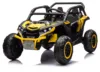 Masinuta electrica pentru 2 copii Nichiduta Super Truck UTV Go Yellow cu telecomanda 2.4G