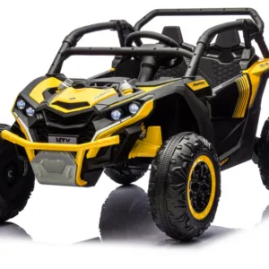 Masinuta electrica pentru 2 copii Nichiduta Super Truck UTV Go Yellow cu telecomanda 2.4G