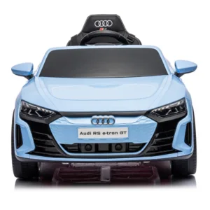 Masinuta electrica pentru copii Audi E-tron GT Blue 70W cu echipare Premium si licenta