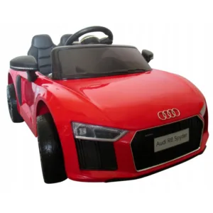 Masinuta electrica pentru copii Audi R8 R-Sport Rosu 70W cu telecomanda si roti Eva cu suspensii