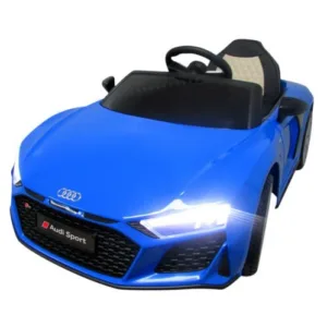 Masinuta electrica pentru copii Audi R8 Sport Albastru 70W cu telecomanda