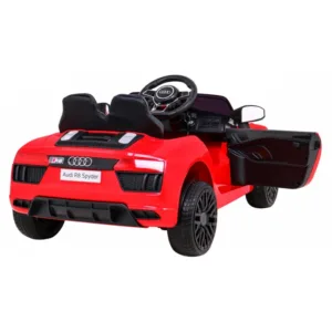 Masinuta electrica pentru copii Audi R8 rosu 70W cu telecomanda