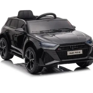Masinuta electrica pentru copii Audi RS6 Black cu roti EVA 70W