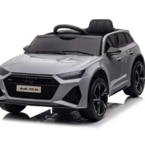Masinuta electrica pentru copii Audi RS6 Grey cu roti EVA 70W