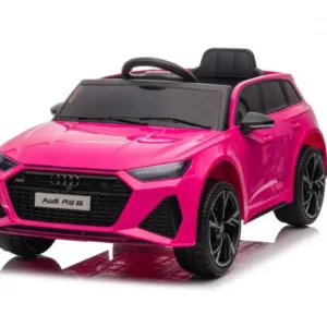 Masinuta electrica pentru copii Audi RS6 Pink cu roti EVA 70W