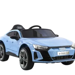 Masinuta electrica pentru copii Audi e-Tron GT Blue cu licenta