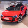 Masinuta electrica pentru copii Audi e-Tron GT Red cu licenta