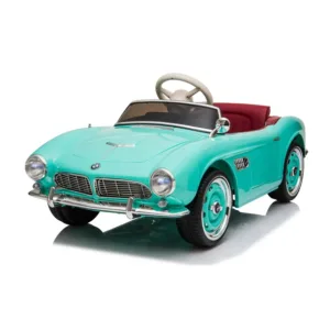 Masinuta electrica pentru copii BMW 507 Green 50W cu lumini led