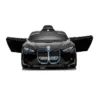 Masinuta electrica pentru copii BMW I4 Black 12V 70W cu scaun piele