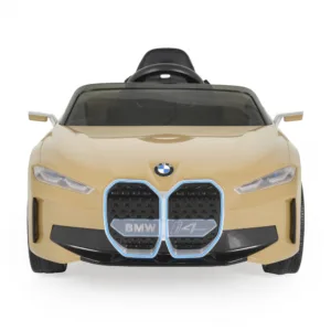 Masinuta electrica pentru copii BMW I4 Champaign 12V 70W cu echipare premium