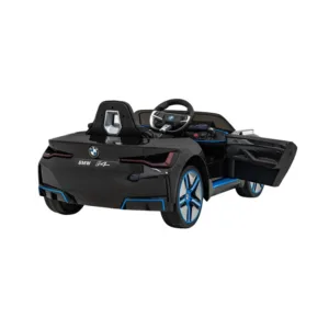 Masinuta electrica pentru copii BMW I4 negru 50W cu telecomanda