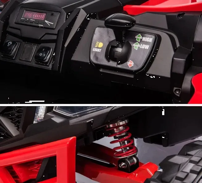 Masinuta electrica pentru copii Buggy Army 24V cu tractiune 4x4