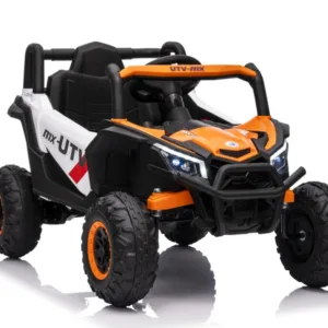 Masinuta electrica pentru copii Buggy Madman UTV-MX White
