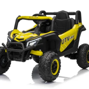 Masinuta electrica pentru copii Buggy Madman UTV-MX Yellow