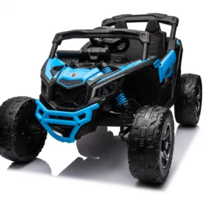 Masinuta electrica pentru copii Can Am Marverick UTV Blue 12V 90W cu telecomanda 2.4G