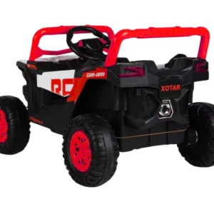 Masinuta electrica pentru copii Can Am Xotar Red cu licenta
