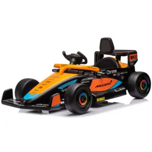 Masinuta electrica pentru copii Chipolino McLaren Formula 1 Orange cu telecomanda