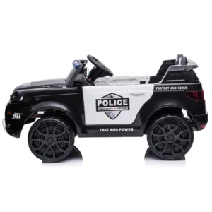 Masinuta electrica pentru copii Chipolino Police SUV black 50W