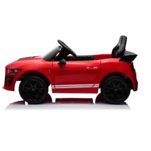 Masinuta electrica pentru copii Ford Mustang GT500 and Shelby Cobra Red 60W cu telecomanda si licenta