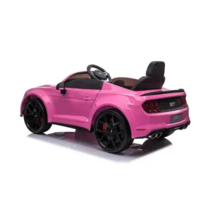 Masinuta electrica pentru copii Ford Mustang roz 400W cu telecomanda
