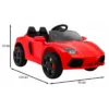 Masinuta electrica pentru copii Future BBH-1188 rosu 70W cu telecomanda