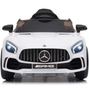 Masinuta electrica pentru copii Hubner Mercedes Benz AMG white 60W cu telecomanda