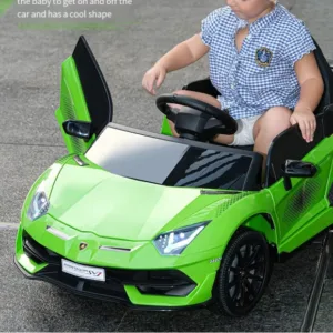 Masinuta electrica pentru copii Lamborghini Aventador cu licenta