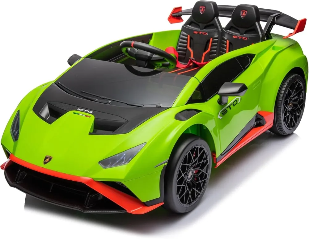 Masinuta electrica pentru copii Lamborghini Huracan STO 12V 80W Premium
