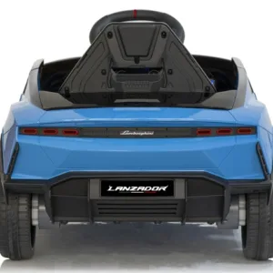 Masinuta electrica pentru copii Lamborghini Lanzador Blue cu licenta