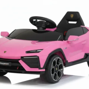 Masinuta electrica pentru copii Lamborghini Lanzador Pink cu licenta