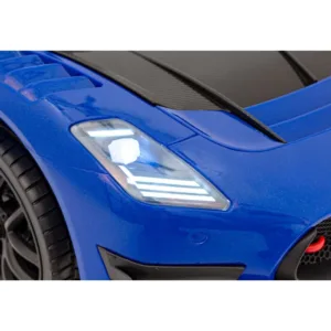 Masinuta electrica pentru copii Maserati MC20 GT2 albastru 110W cu telecomanda