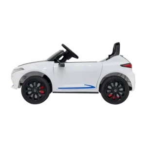 Masinuta electrica pentru copii Mercedes Benz AMG EQA alb 70W cu telecomanda