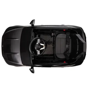 Masinuta electrica pentru copii Mercedes Benz CLA45 Black 70W cu echipare Premium si licenta