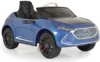 Masinuta electrica pentru copii Mercedes Benz EQA Blue 70W cu scaun de piele