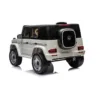 Masinuta electrica pentru copii Mercedes Benz EQG White 110W cu echipare premium