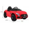 Masinuta electrica pentru copii Mercedes Benz GT rosu 70W cu telecomanda