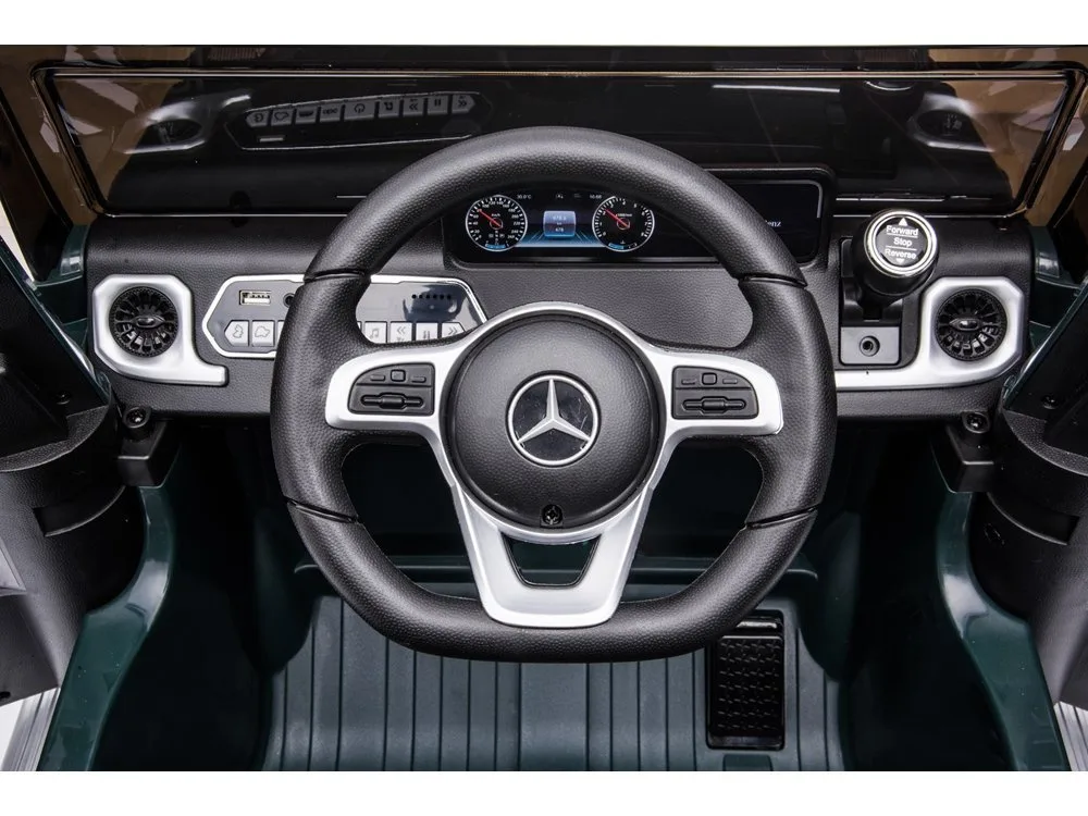 Masinuta electrica pentru copii Mercedes G500 green 12V