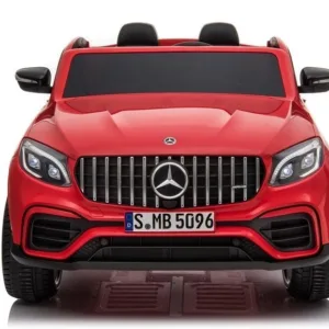 Masinuta electrica pentru copii Mercedes GLC 63S QLS Red 180W cu echipare Premium si telecomanda