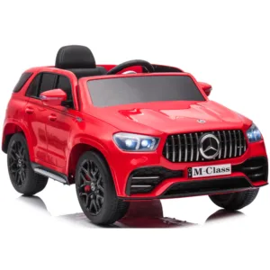 Masinuta electrica pentru copii Mercedes M Class Red 70W roti din cauciuc Eva