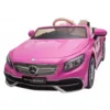 Masinuta electrica pentru copii Mercedes Maybach S650 Pink cu licenta
