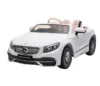 Masinuta electrica pentru copii Mercedes Maybach S650 White cu licenta